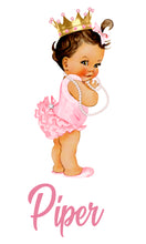 Load image into Gallery viewer, Princess Design Multi-Function Backpack/Diaper Bag