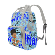 Load image into Gallery viewer, Amari Design Multi-Function Diaper Bag/Backpack