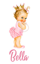 Load image into Gallery viewer, Princess Design Multi-Function Backpack/Diaper Bag