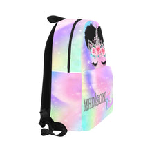Load image into Gallery viewer, Madison Design Afro Puff Unicorn Backpack