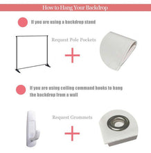 Load image into Gallery viewer, Custom Photo Backdrop