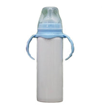 Load image into Gallery viewer, 8oz. Stainless Steel Baby Bottle Tumbler, Baby Bundle