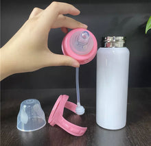 Load image into Gallery viewer, 8oz. Stainless Steel Baby Bottle Tumbler, Baby Bundle