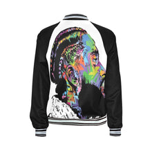 Load image into Gallery viewer, Colorful Nip Bomber Jacket for Women
